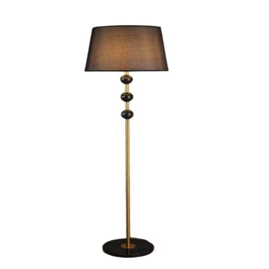 Luxurious Black and Gold Floor Lamp – Elegant Modern Design F3206